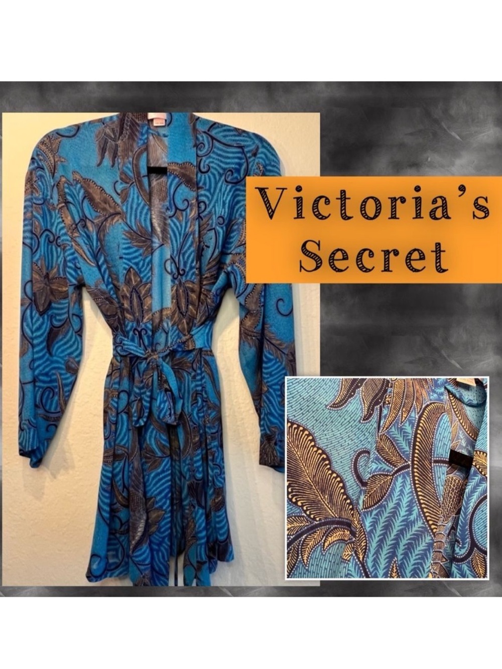 Vintage Victorias Secret Sheer Robe